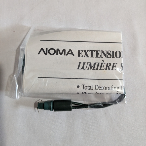 VTG Noma Santa Illuminated Christmas Tree Ornament With Extension Light Taiwan - Picture 11 of 16